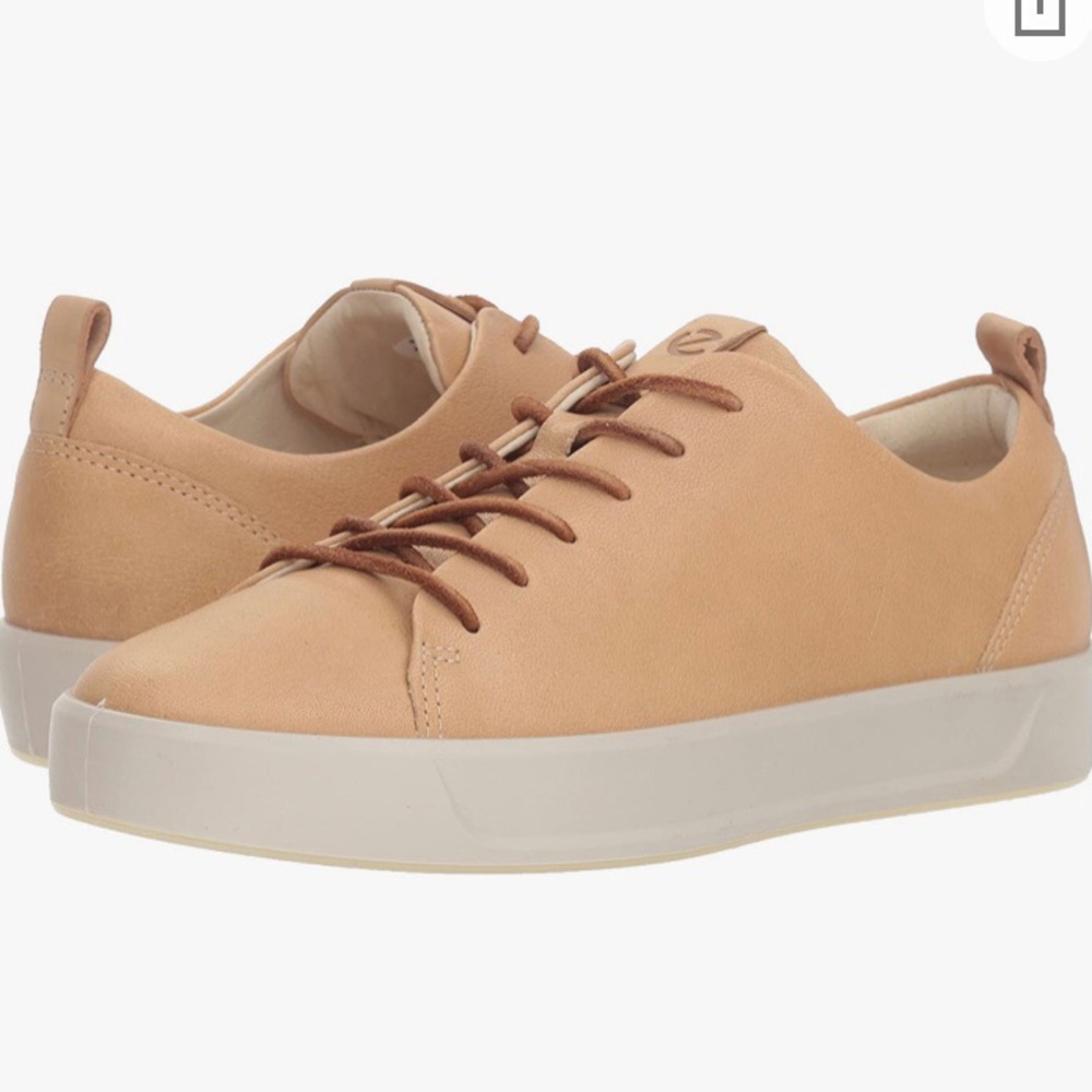Ecco Women’s Leather Soft Sneakers 38